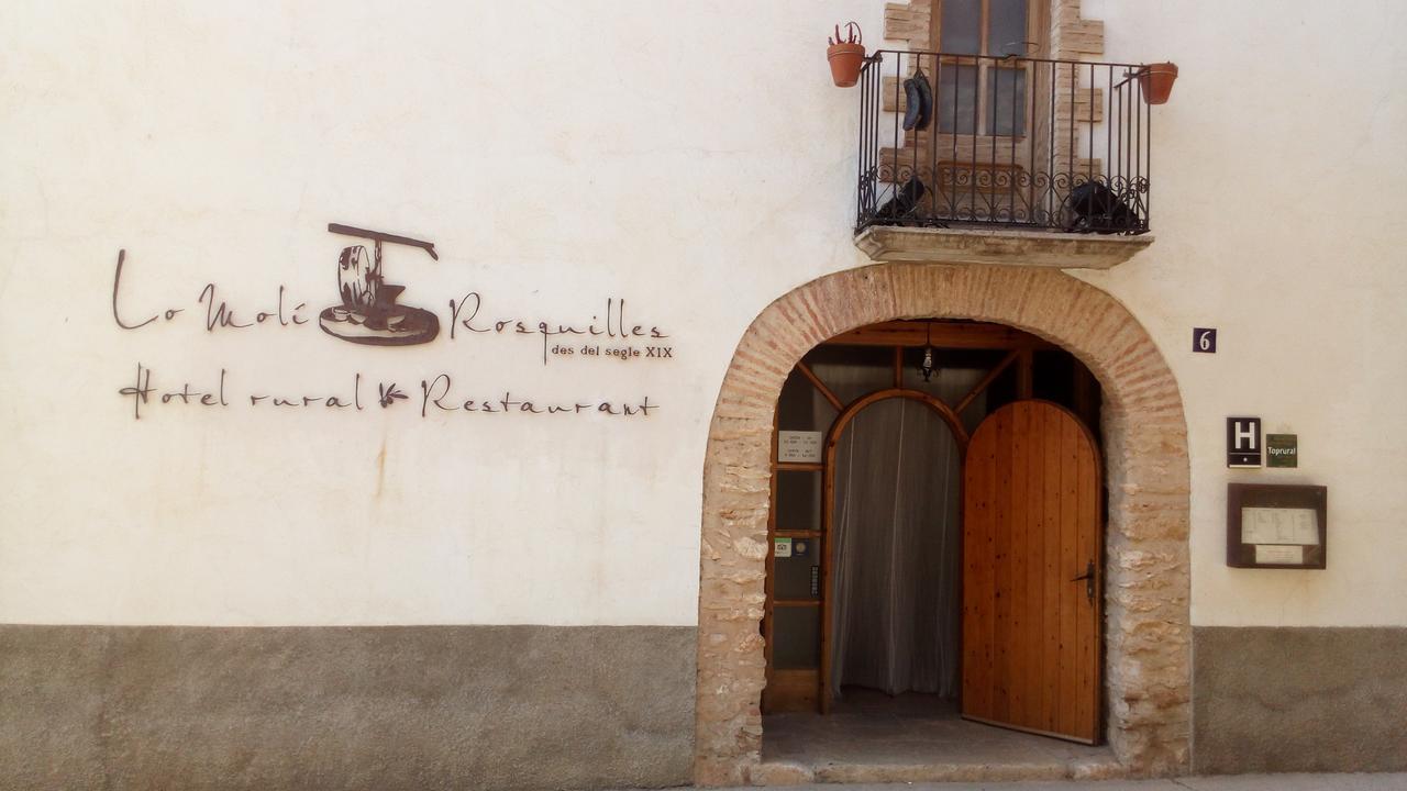 Hotel Lo Moli De Rosquilles Masdenverge Exteriér fotografie